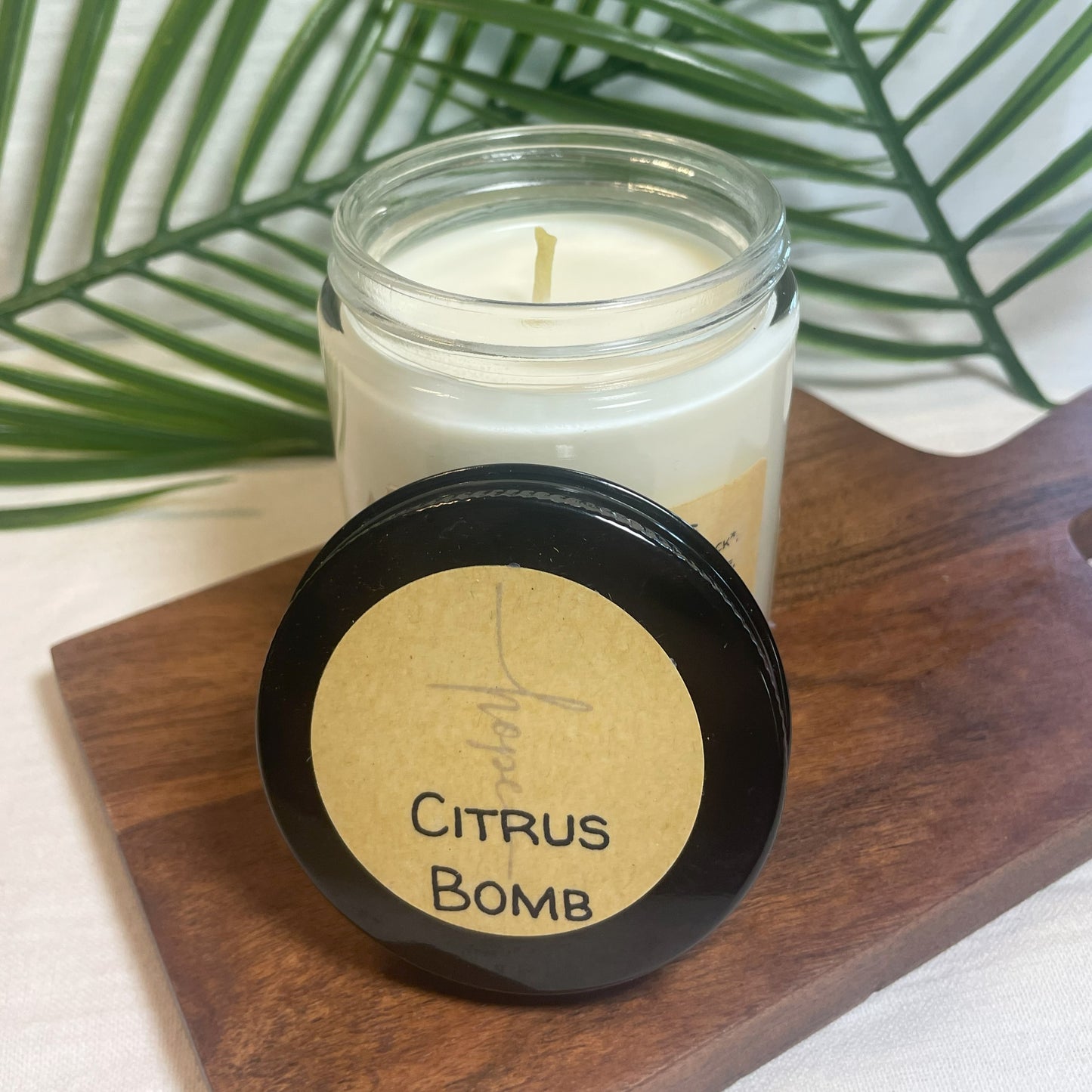 Citrus Bomb Essential Oil Candle