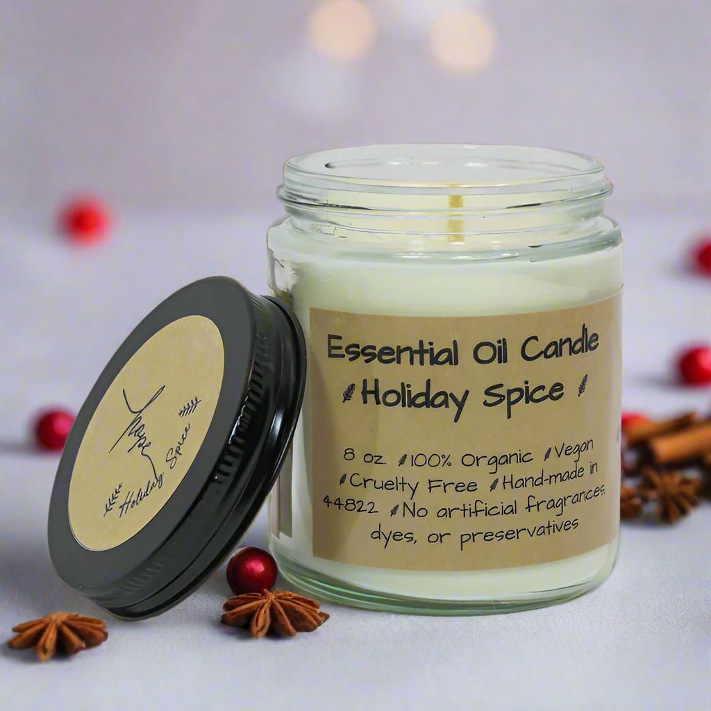 Holiday Spice Essential Oil Candle