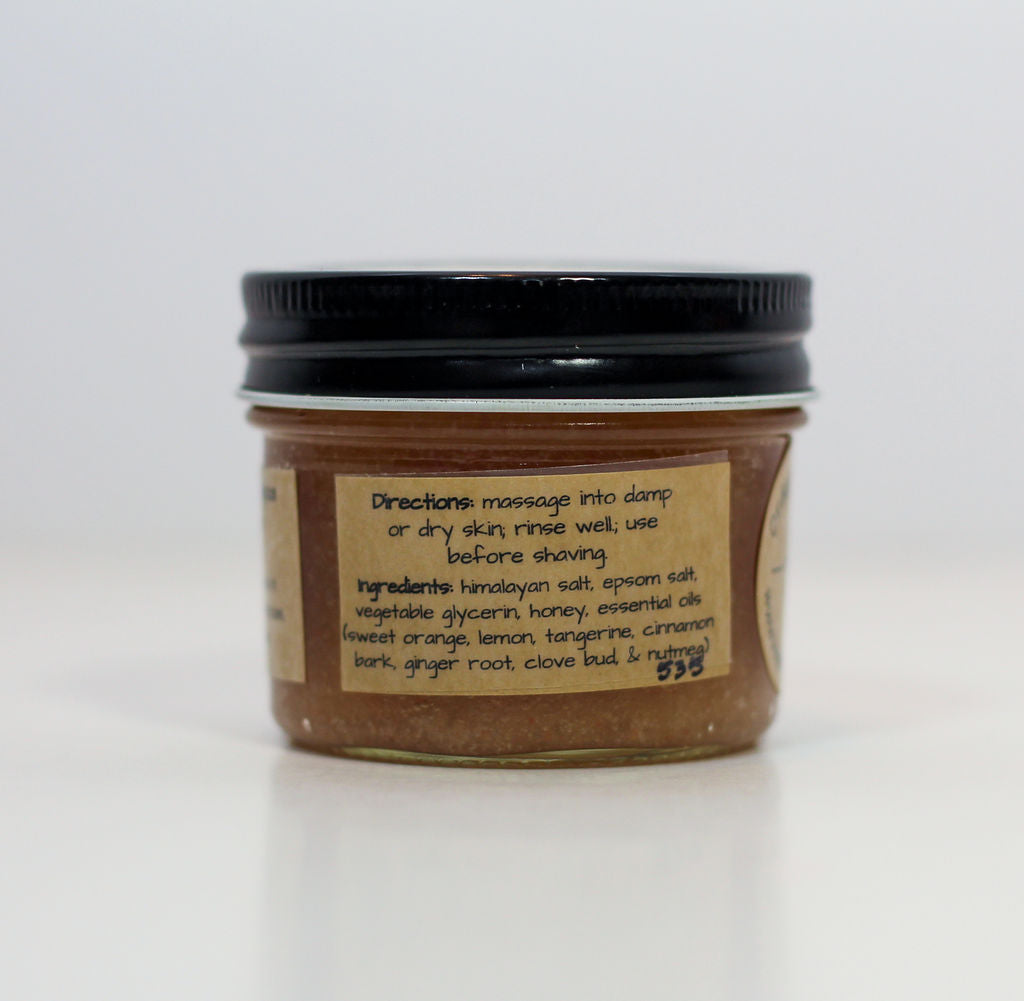 Holiday Spice Salt Scrub