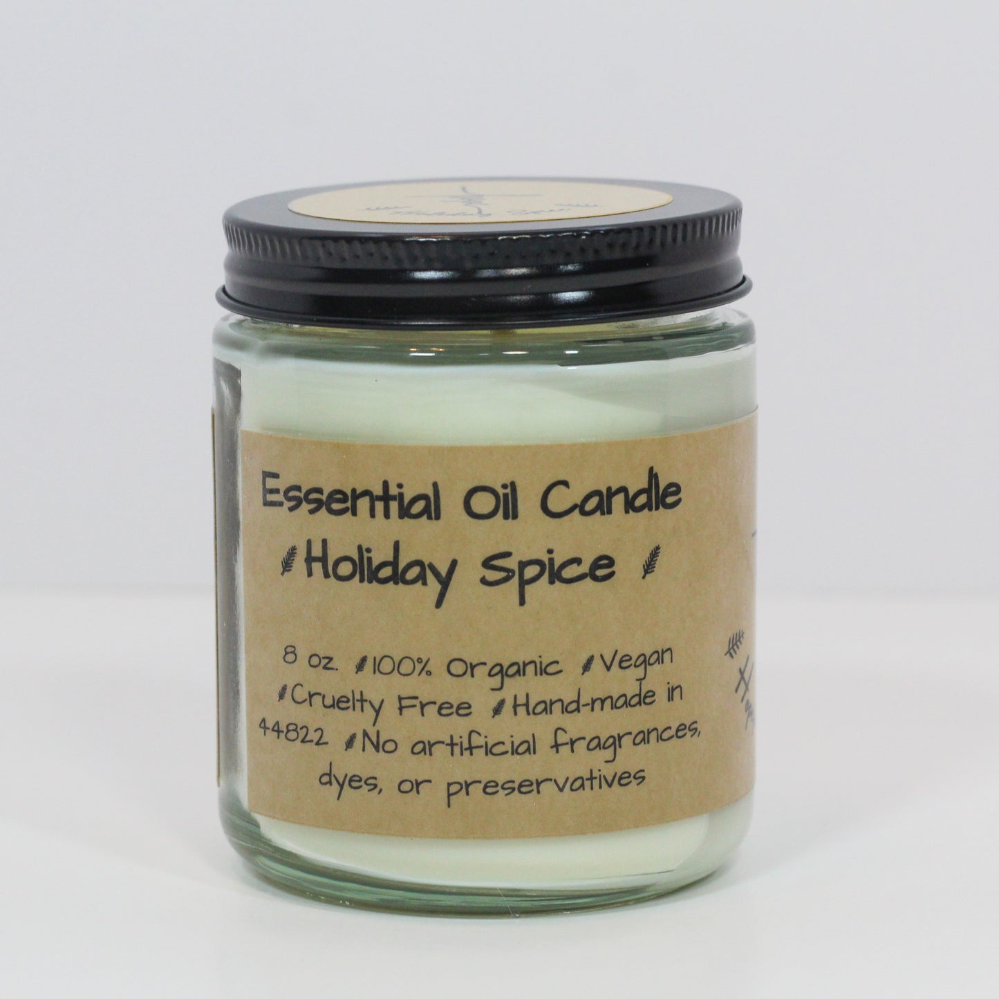 Holiday Spice Essential Oil Candle