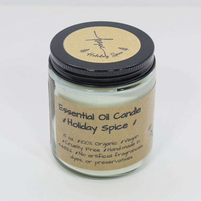 Holiday Spice Essential Oil Candle