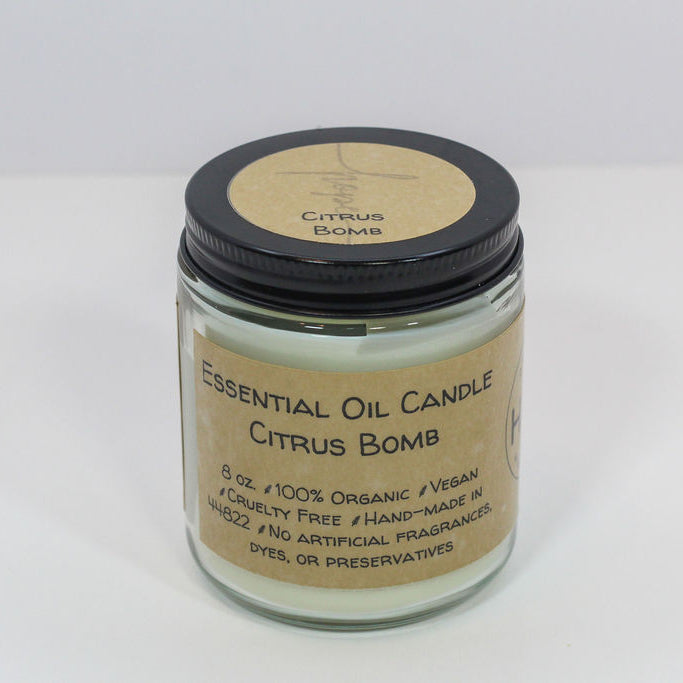 Citrus Bomb Essential Oil Candle